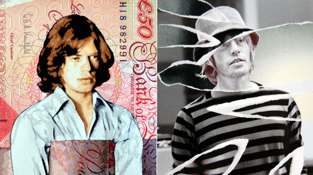 Mick Jagger by Penny and Brian Jones by James Mylne