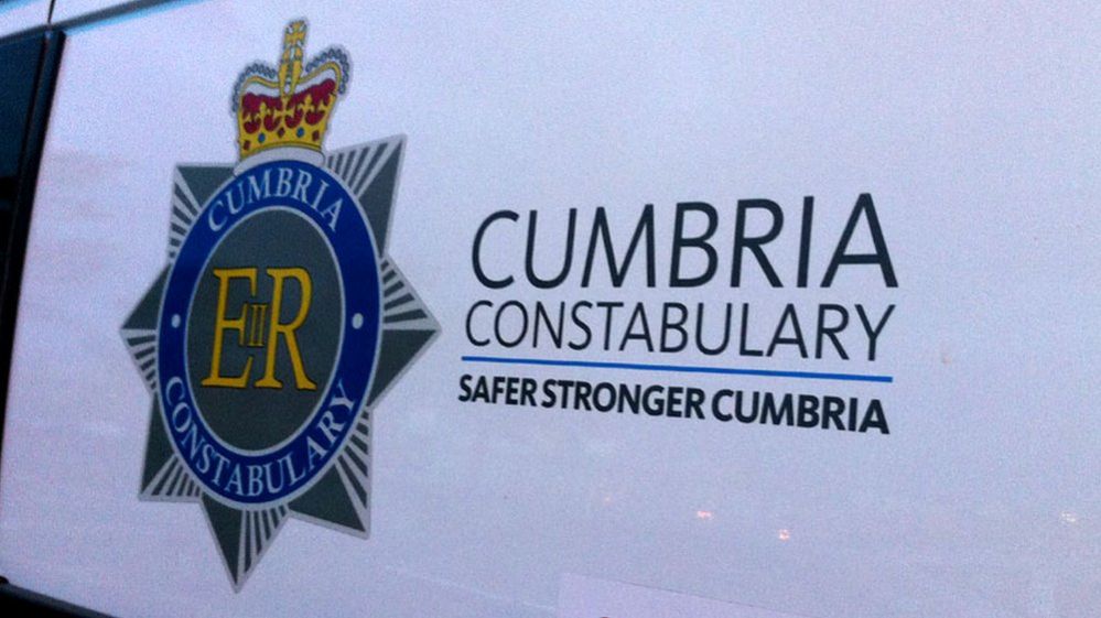 Cumbria Police van badge