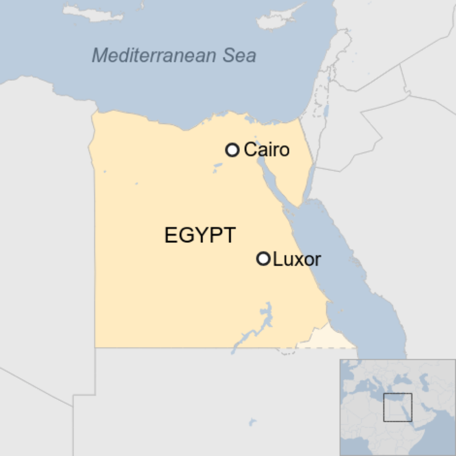 Map: Map of Egypt