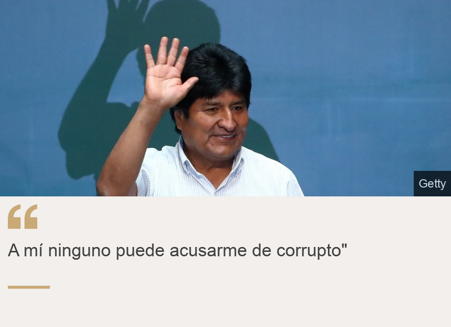 "A mí ninguno puede acusarme de corrupto"", Source: , Source description: , Image: 