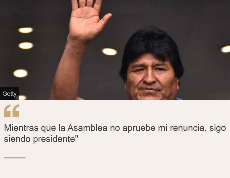 "Mientras que la Asamblea no apruebe mi renuncia, sigo siendo presidente"", Source: , Source description: , Image: 