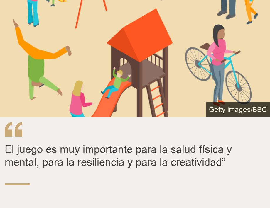 "El juego es muy importante para la salud física y mental, para la resiliencia y para la creatividad”", Source: , Source description: , Image: Patrón isométrico de viajes 
