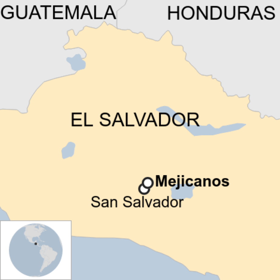 Map: El Salvador