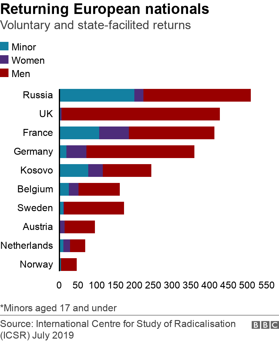 Returning European nationals. Voluntary and state-facilited returns.  *Minors aged 17 and under.