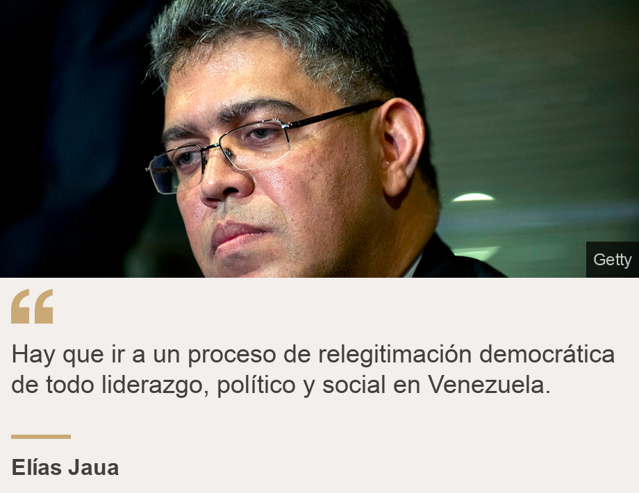 "Hay que ir a un proceso de relegitimación democrática de todo liderazgo, político y social en Venezuela.", Source: Elías Jaua, Source description: , Image: 