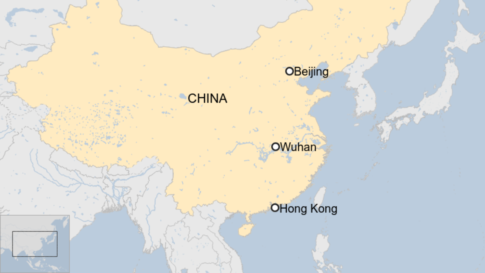 localização de wuhan no mapa