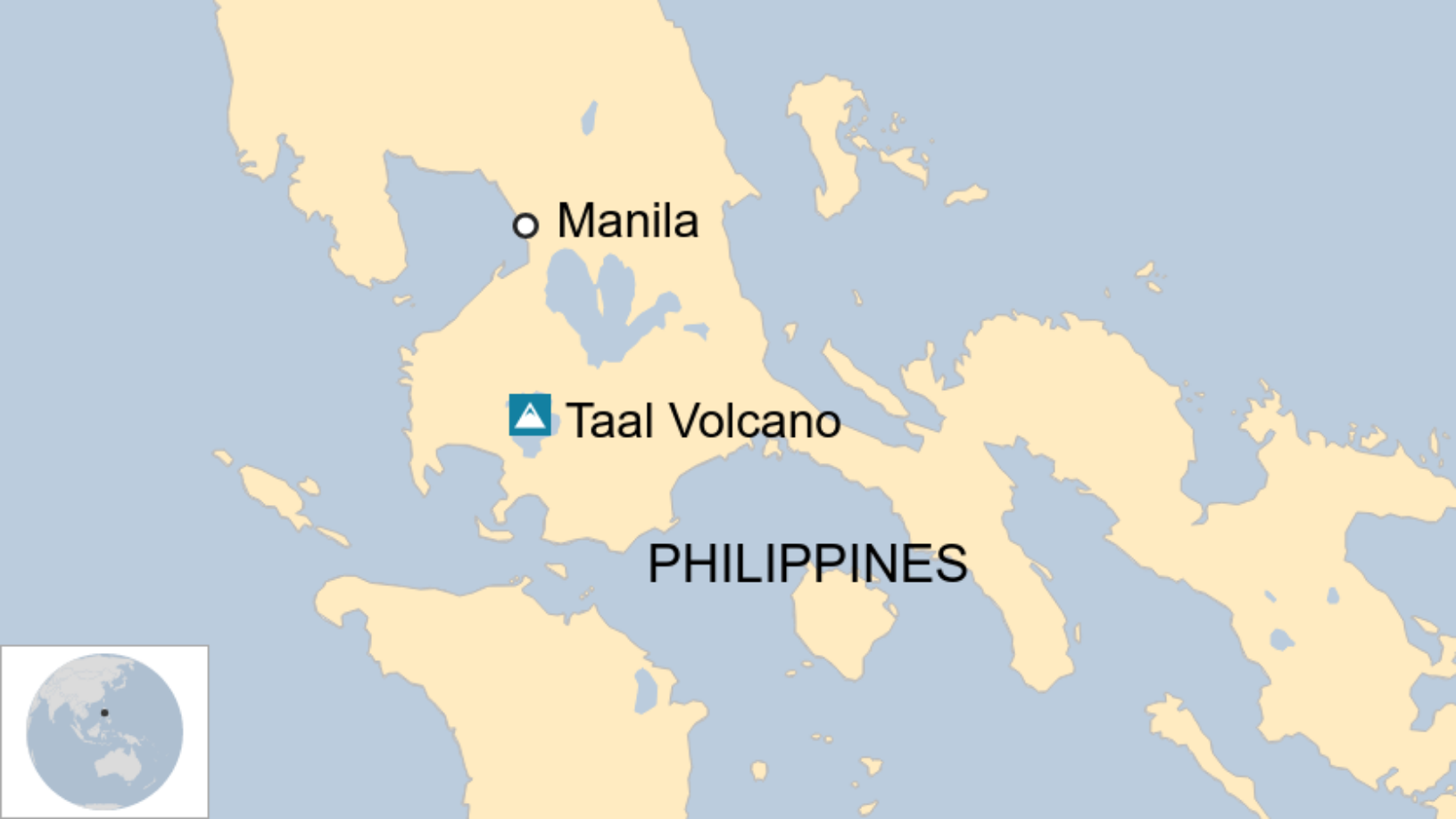 Eruption of Taal Volcano - Civilsdaily