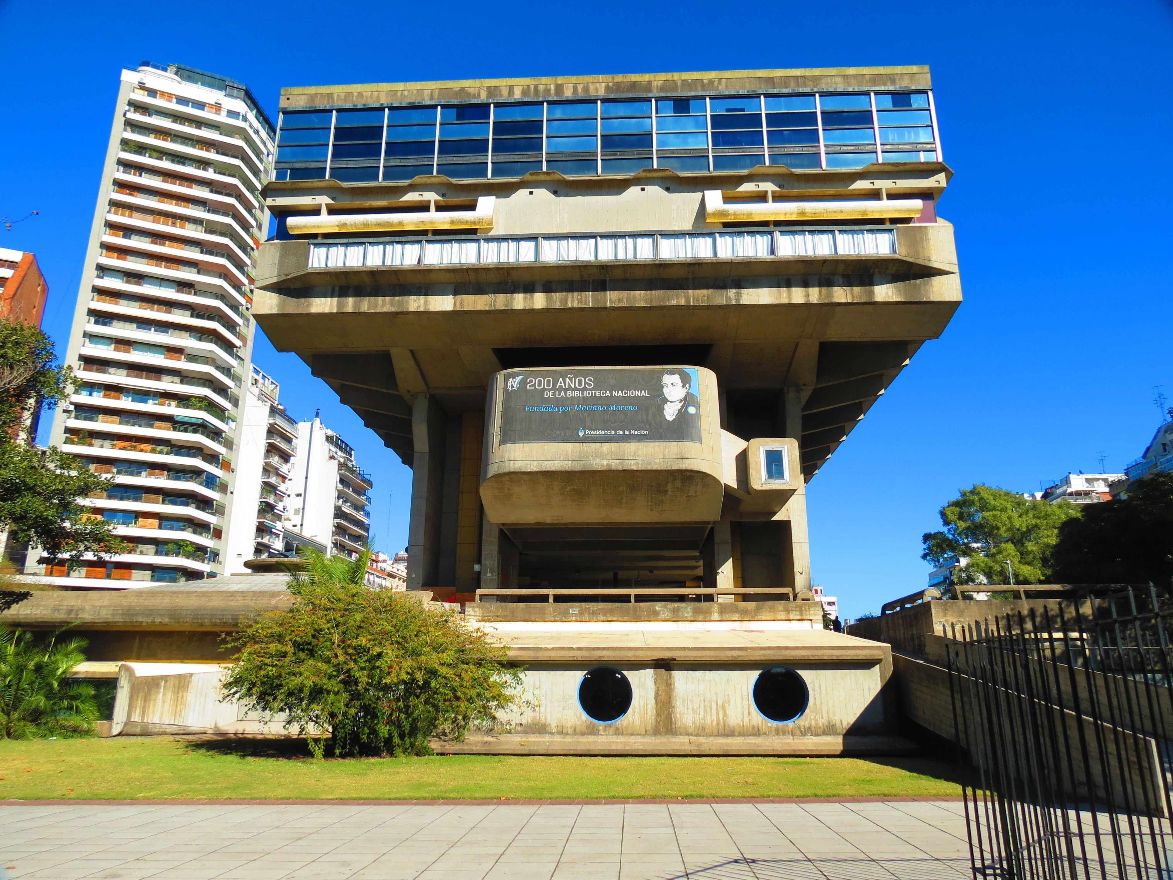 Biblioteca Nacional Mariano Moreno en Buenos Aires, Argentina