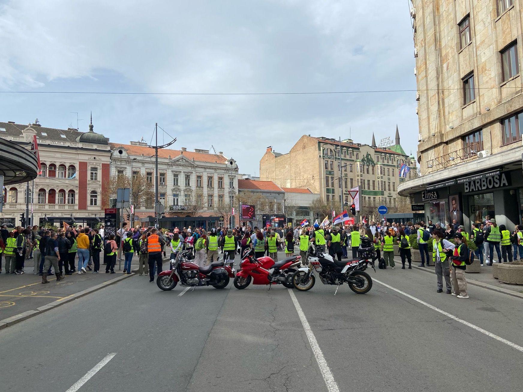 studenti, studentski protest
