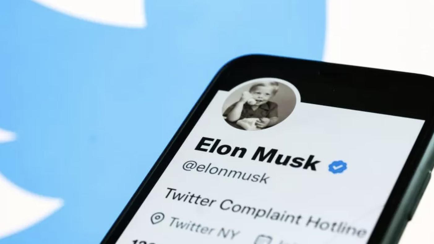 Musk'ın twitter hesabının fotoğrafı