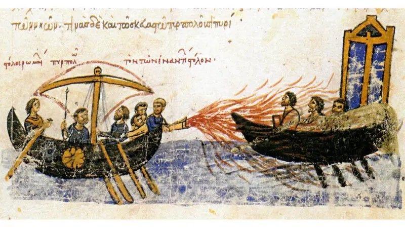 عرب بحری بیڑے کے پاس آتشِ یونانی کا کوئی جواب نہیں تھا
