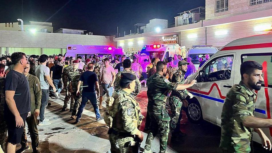 قوات الإطفاء والدفاع المدني العراقية