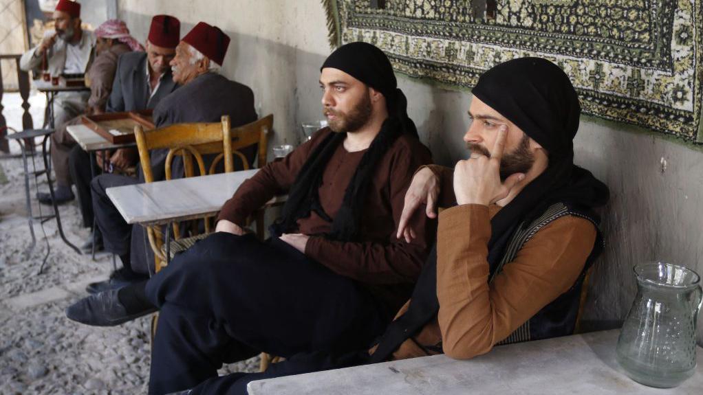 مشهد من مسلسل سوري