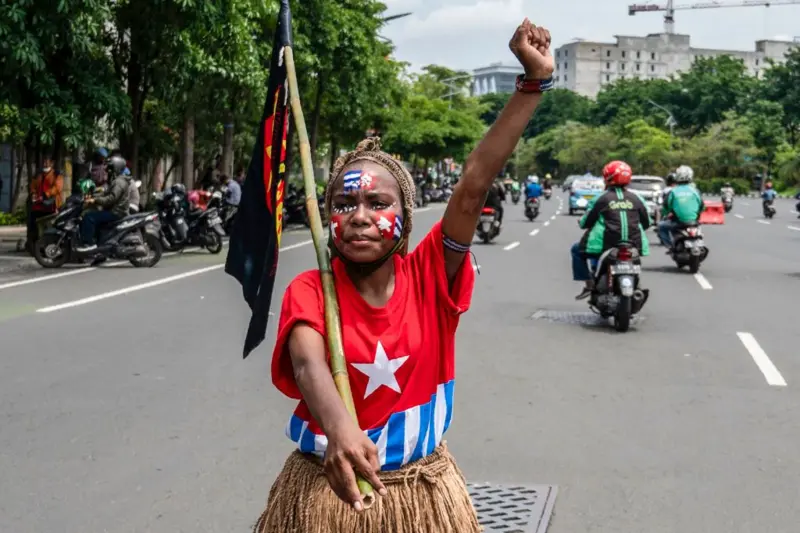 Pilot selandia baru papua