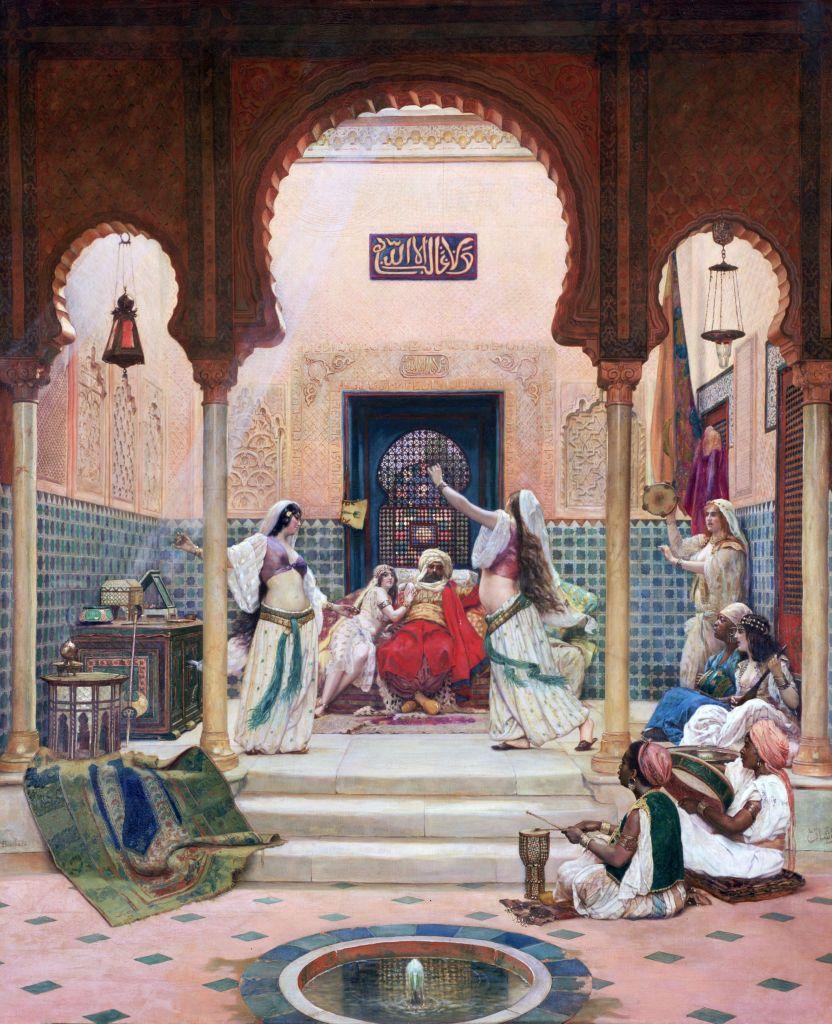 لوحة من أعمال المستشرقين القرن الـ 19