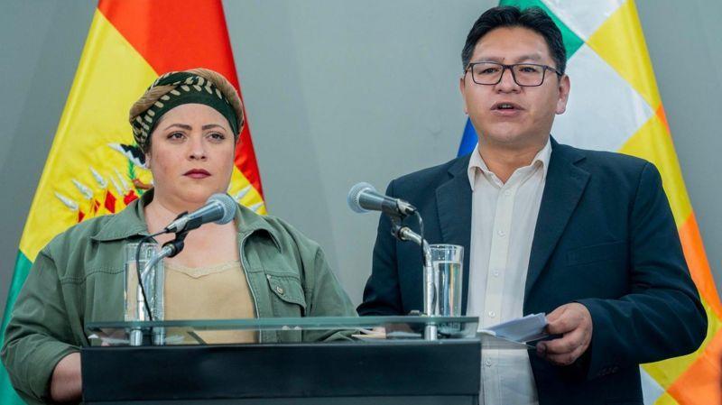 María Nela Prada ve Freddy Mamani