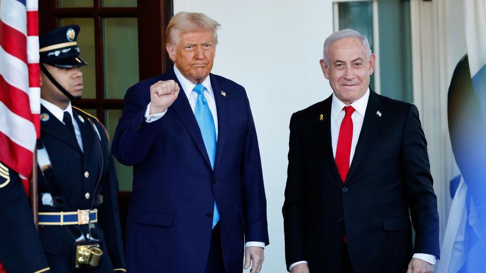 Trump y Netanyahu