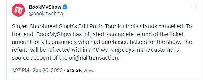 ਬੁੱਕਮਾਈਸ਼ੋਅ