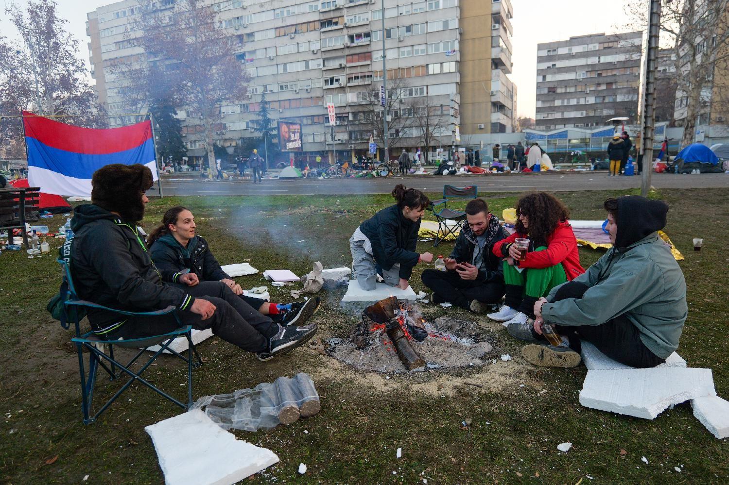 studenti, studentski protest, novi sad