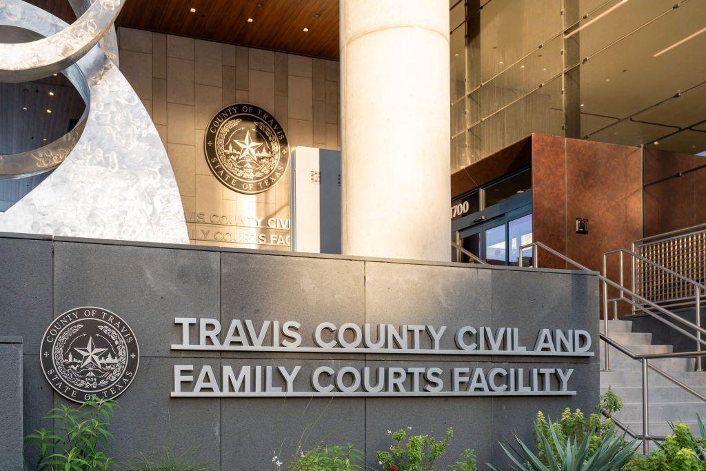 El Tribunal de Familia del Condado de Travis, Texas, Estados Unidos.