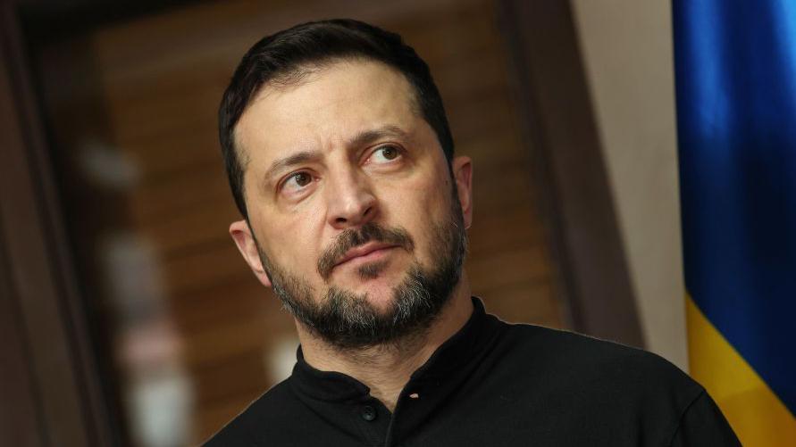 Volodymyr Zelensky, presidente de Ucrania