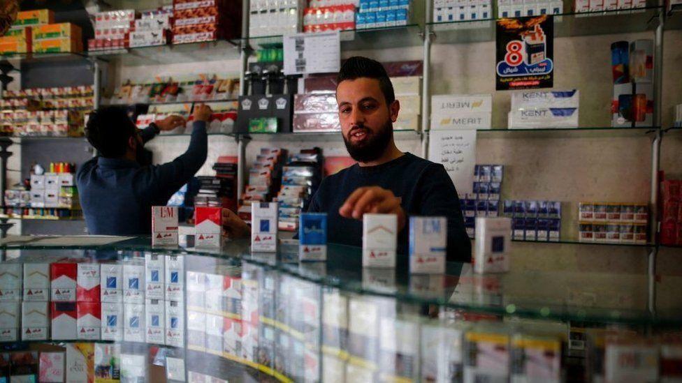 سجائر أجنبية مستوردة في غزة