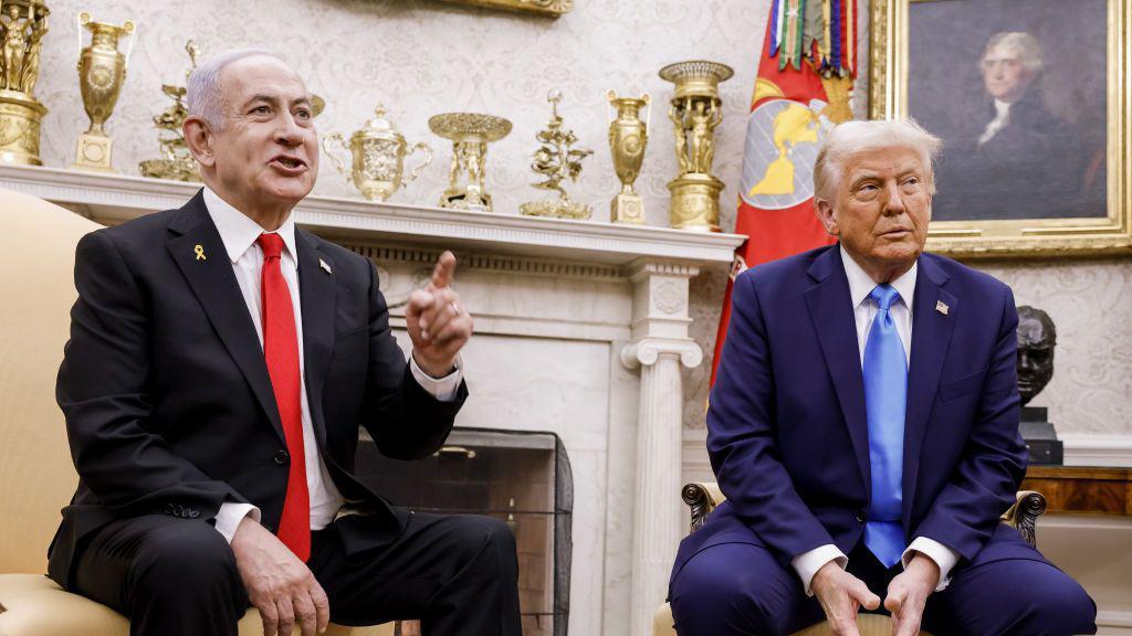 Donald Trump y Benjamin Netanyahu