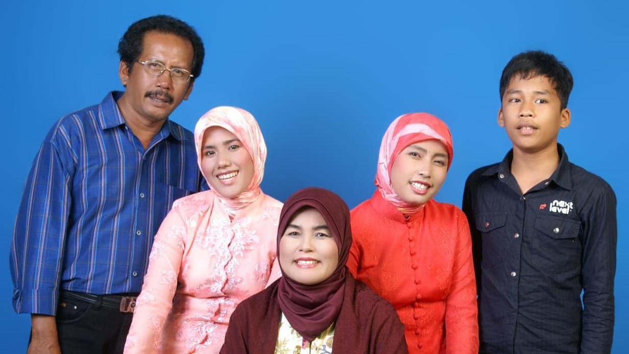 Foto keluarga Marissa 