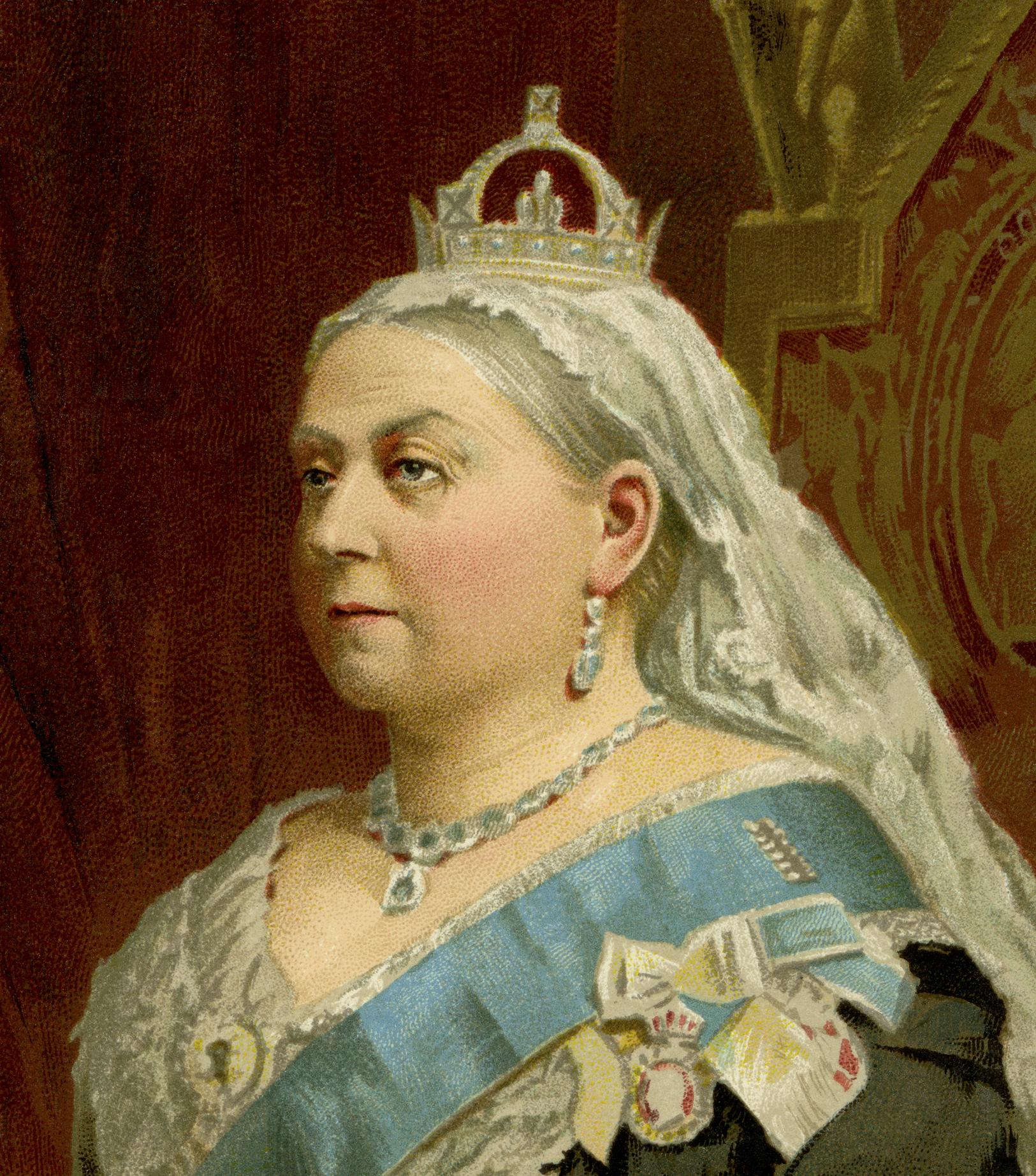 Retrato de la reina Victoria, la segunda soberana con el reinado más largo del Reino Unido.