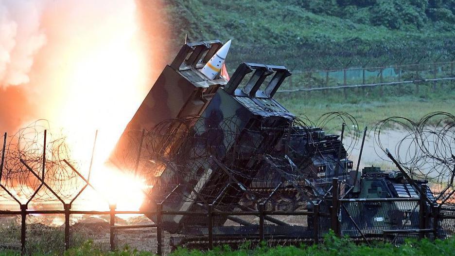 Un ATACMS en acción en Corea del Sur