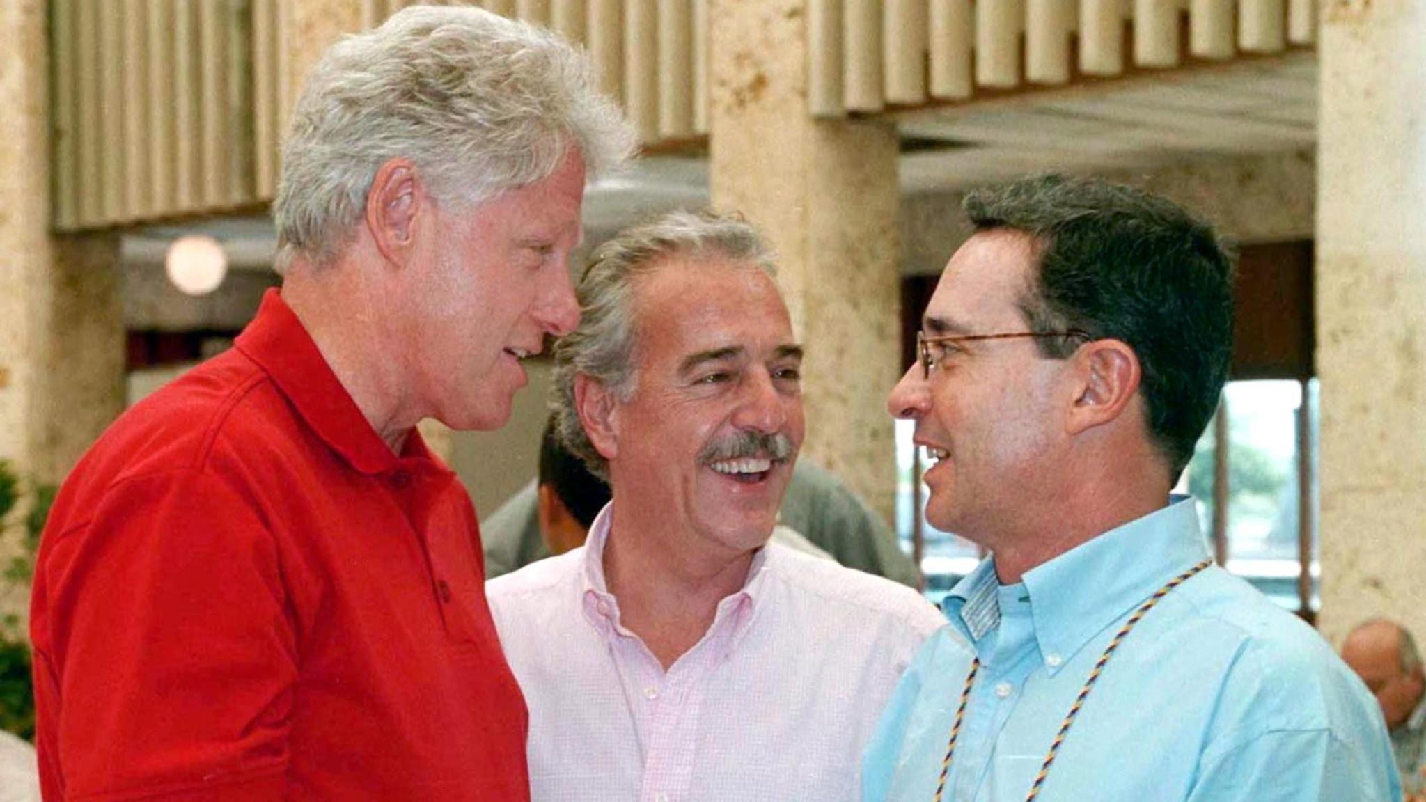 Presidentes de Colombia y EEUU