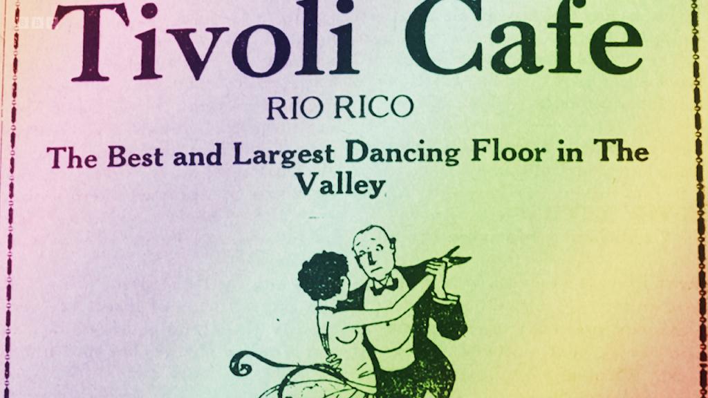 Cartaz do Tivoli Cafe