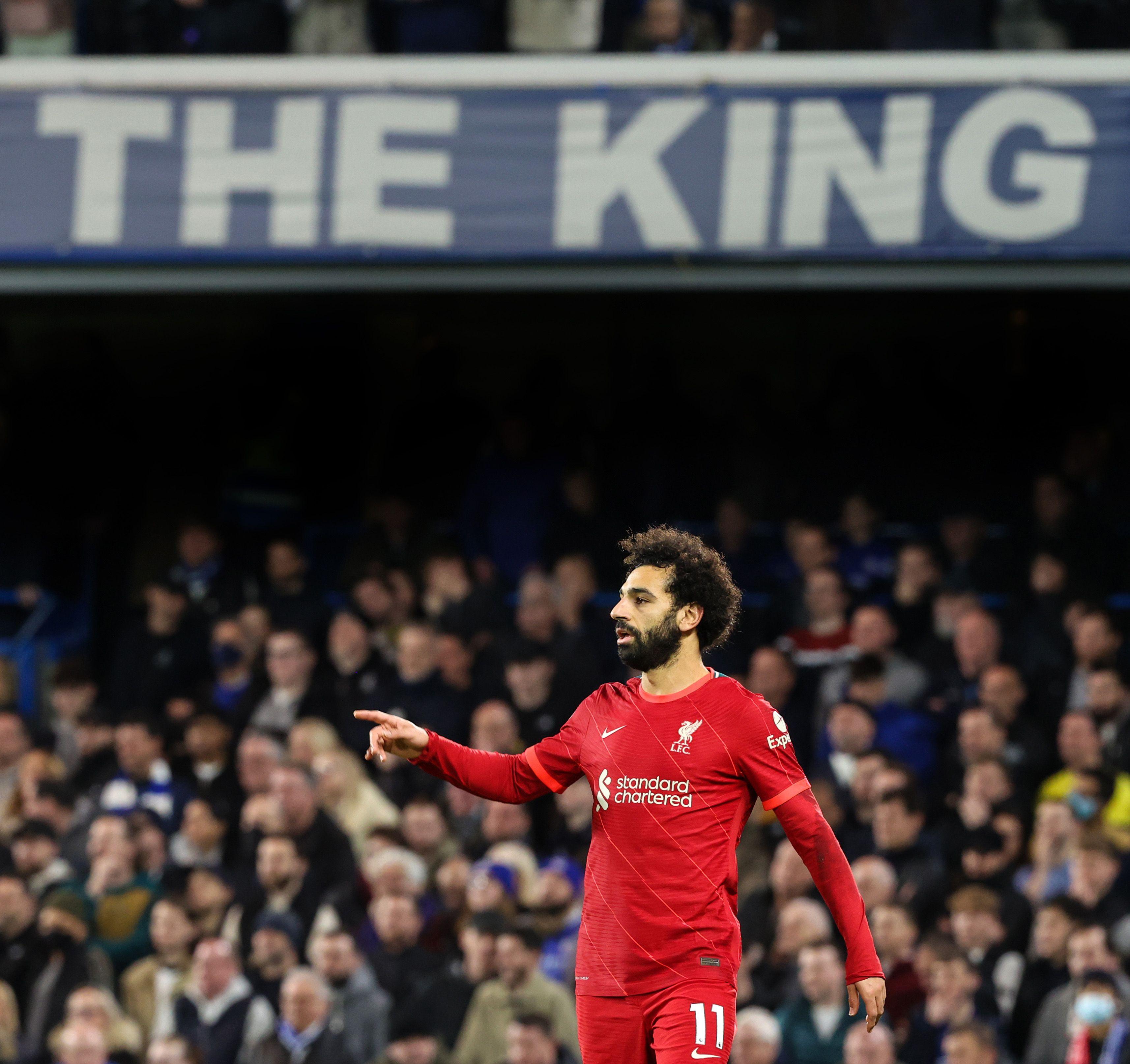 المصري محمد صلاح نجم ليفربول الإنجليزي