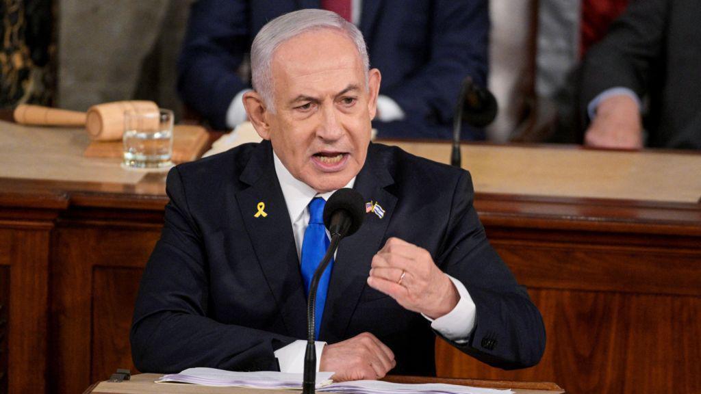 Benjamin Netanyahu en el Congreso de EE.UU.