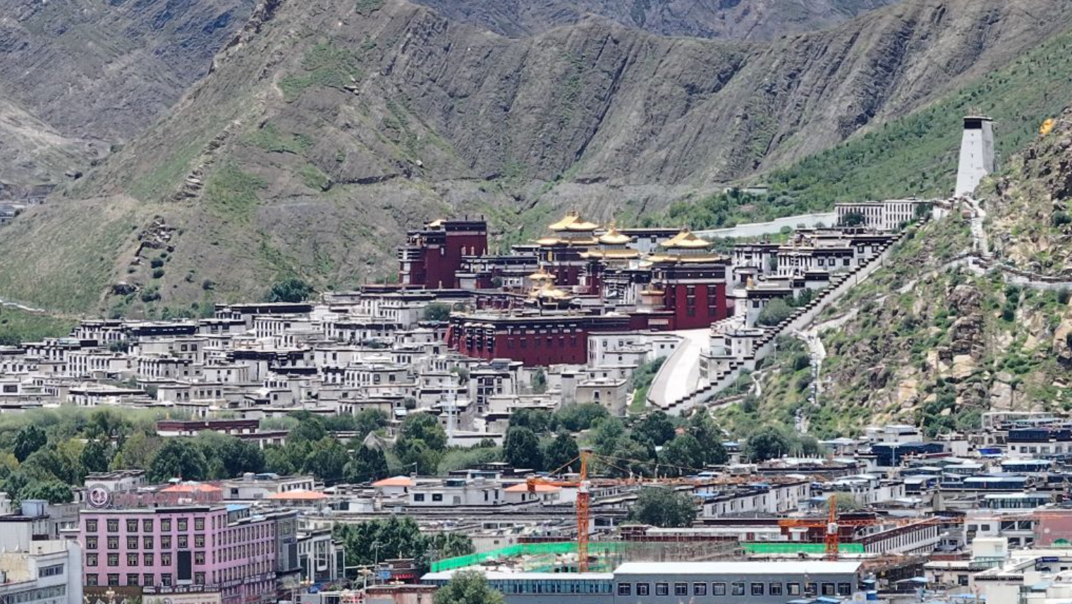 Tibet, China, gempabumi