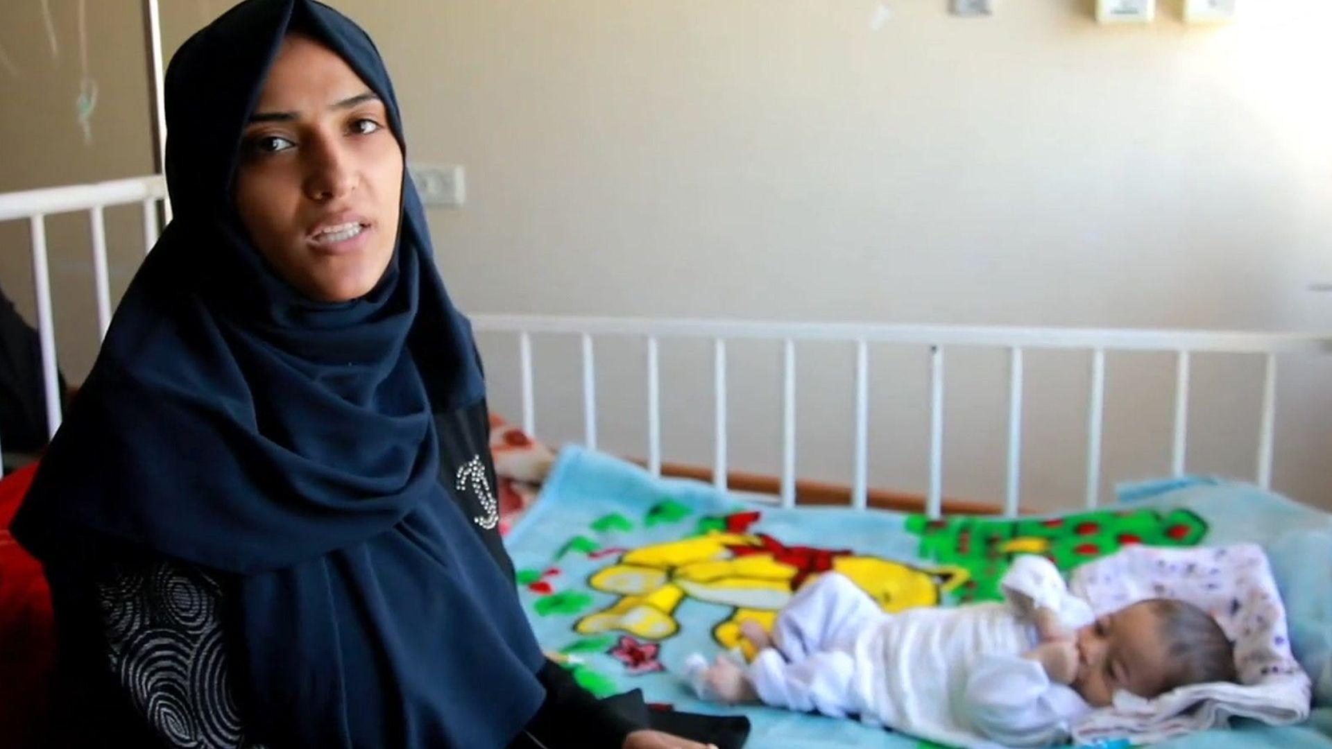 Gaza: A mothers desperate plea to feed her baby