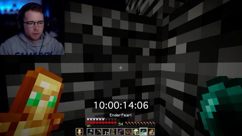 DANTDM en uno de sus vídeos