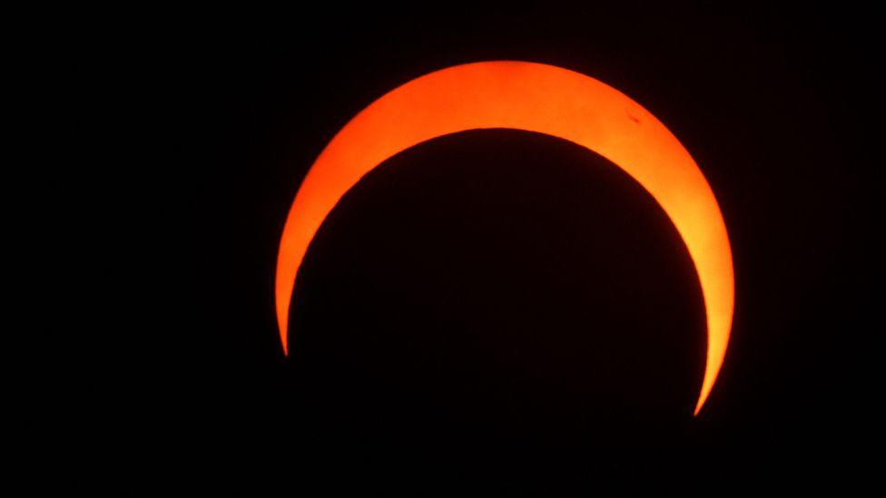 "Luna de sangre" en Buenos Aires