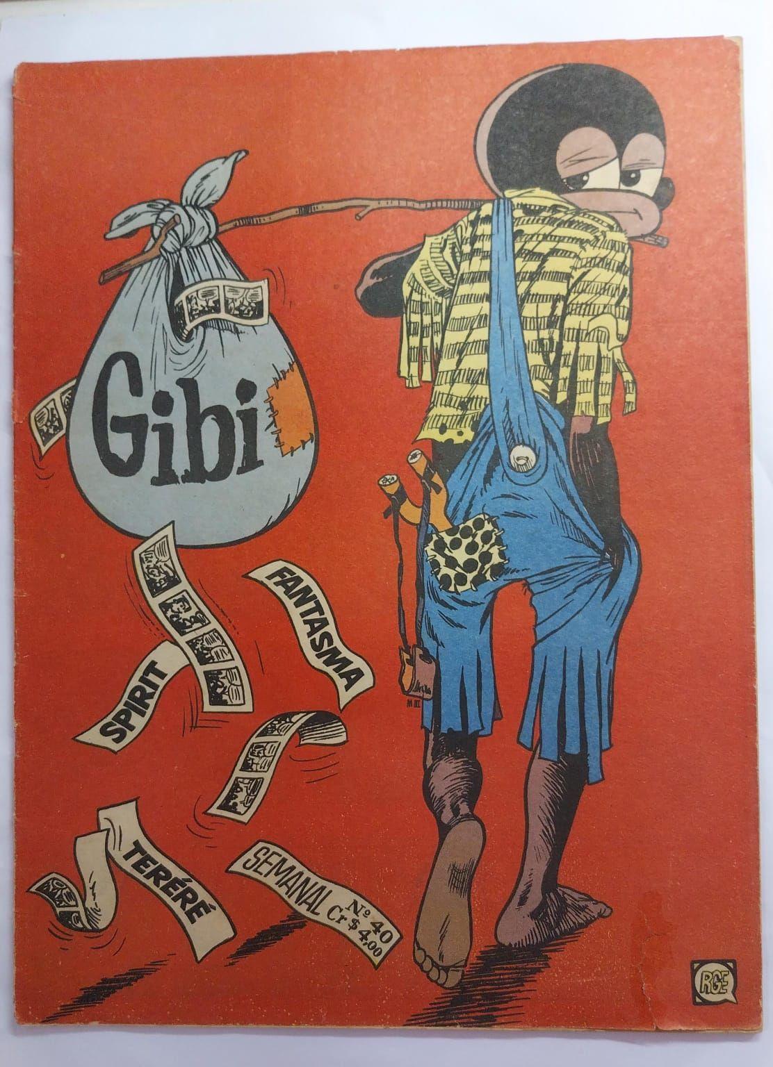 Ilustração da última edição da revista, de 1975