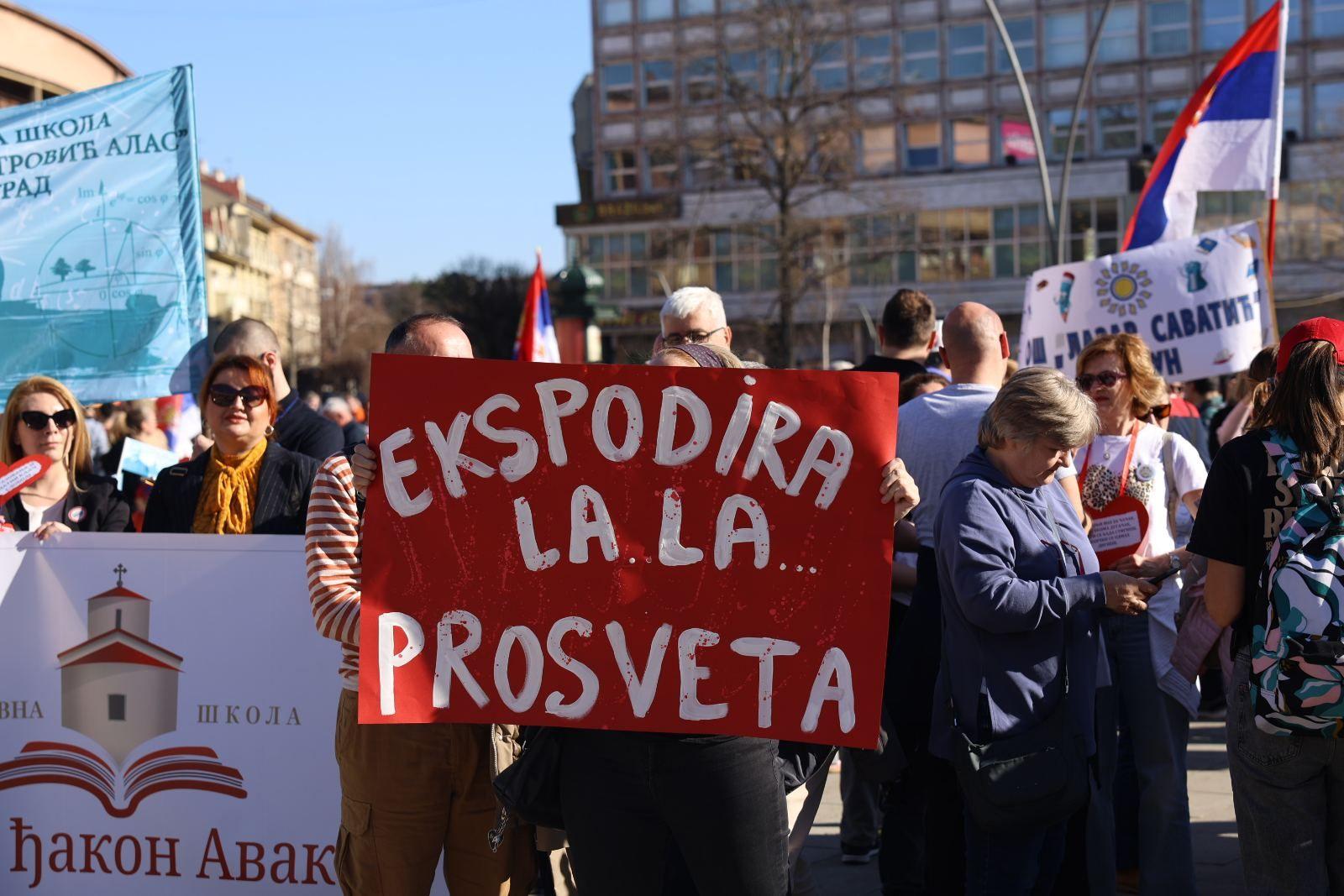 Protest u Čačku