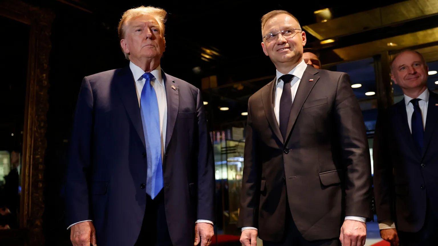 Дуда і Трамп