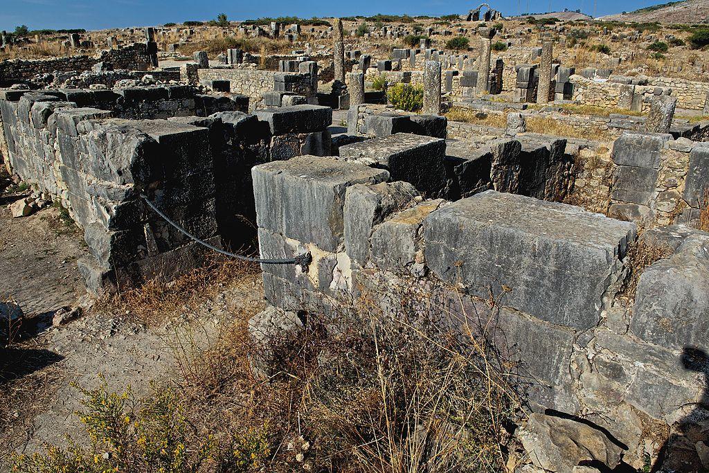 كانت آثار مدينة وليلي الرومانية القديمة التي تقع بالقرب من مكناس من بين المعالم التي دمرتها كارثة عام 1755 