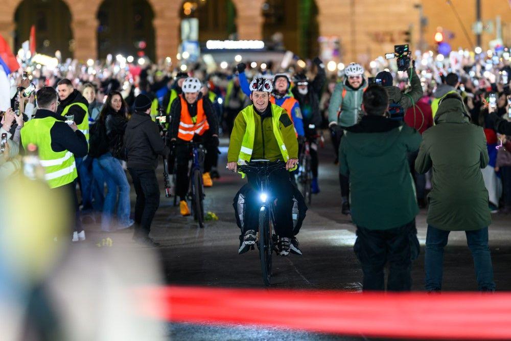 studenti, studenti biciklisti