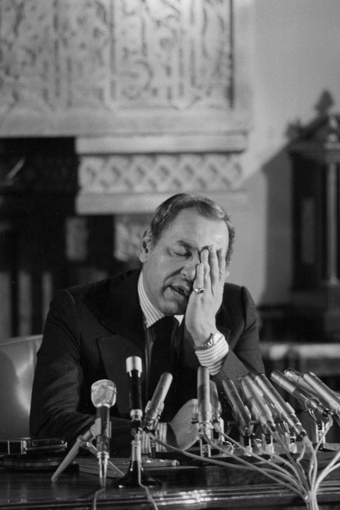 الملك الحسن الثاني عاهل المغرب