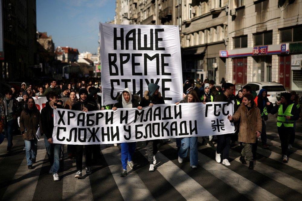 srednjoškolci, protest srednjoškolaca