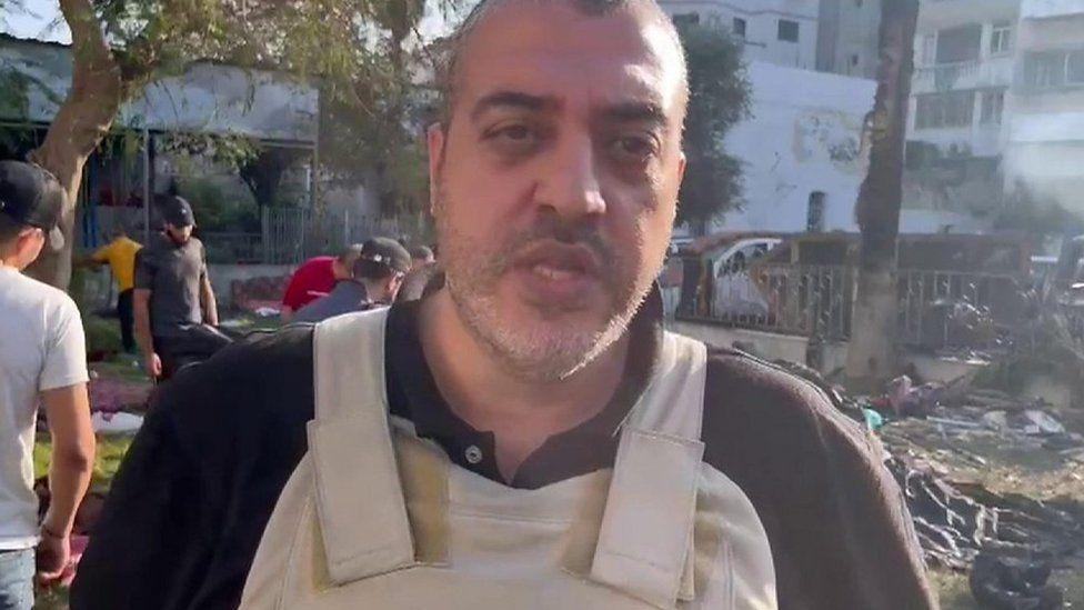 Reporter BBC Rushdi Abualouf