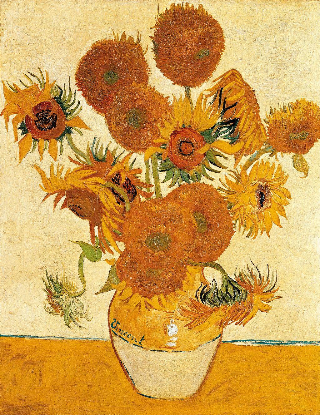Girasoles, 1888, Vincent van Gogh