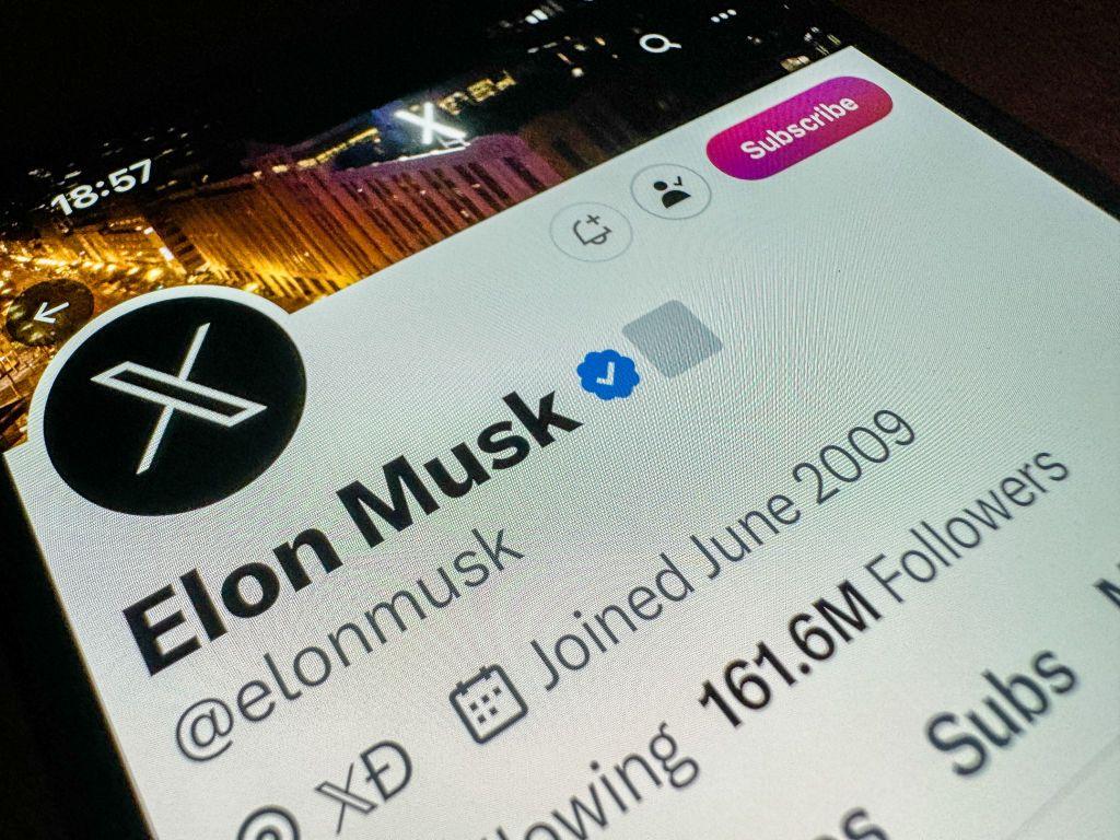 Conta de Elon Musk no Twitter