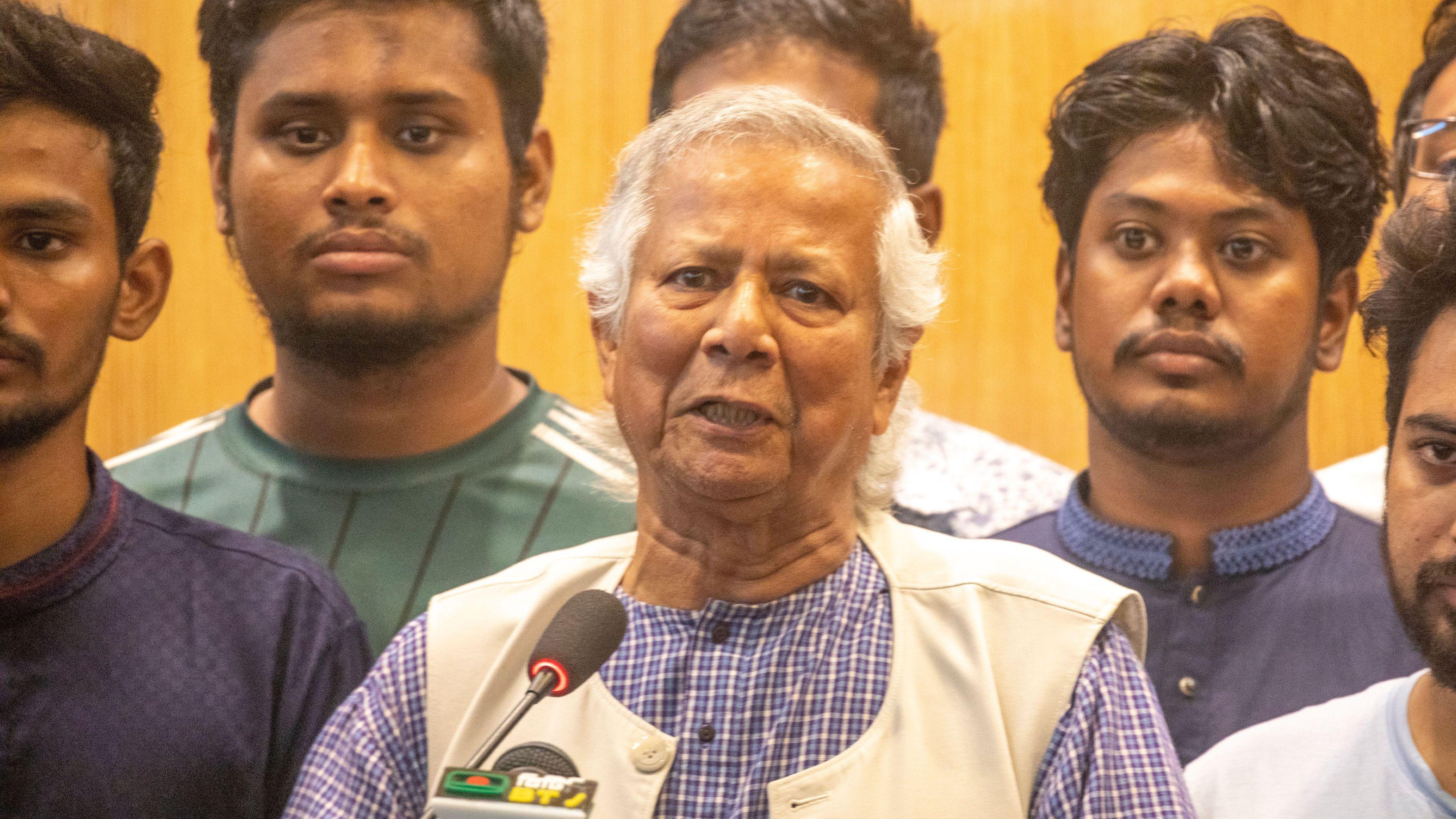 Yunus: I will help make students dream for Bangladesh come true