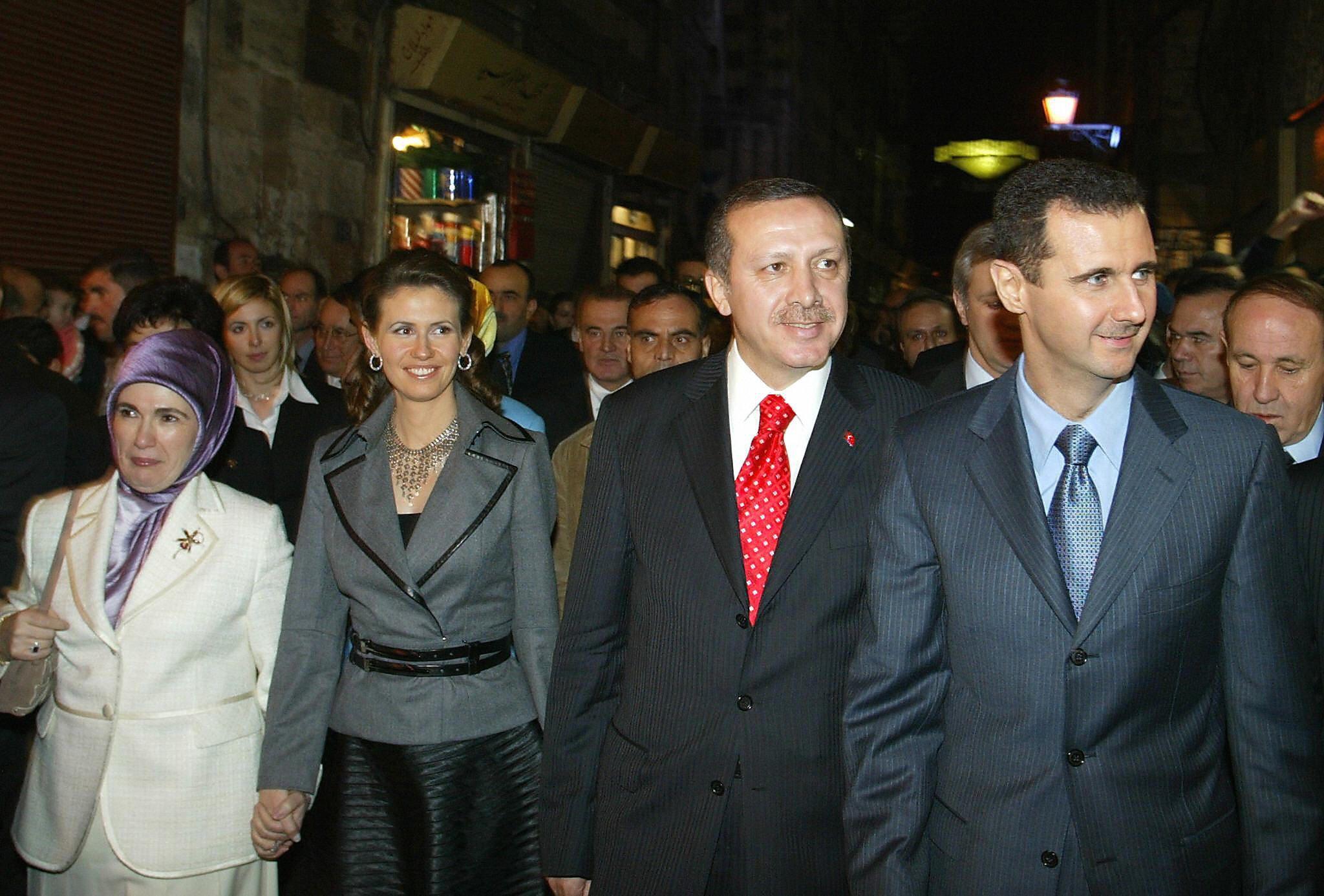 Assad and Erdogan in Damascus